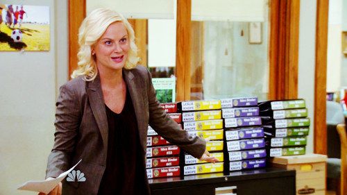 Leslie Knope vibes