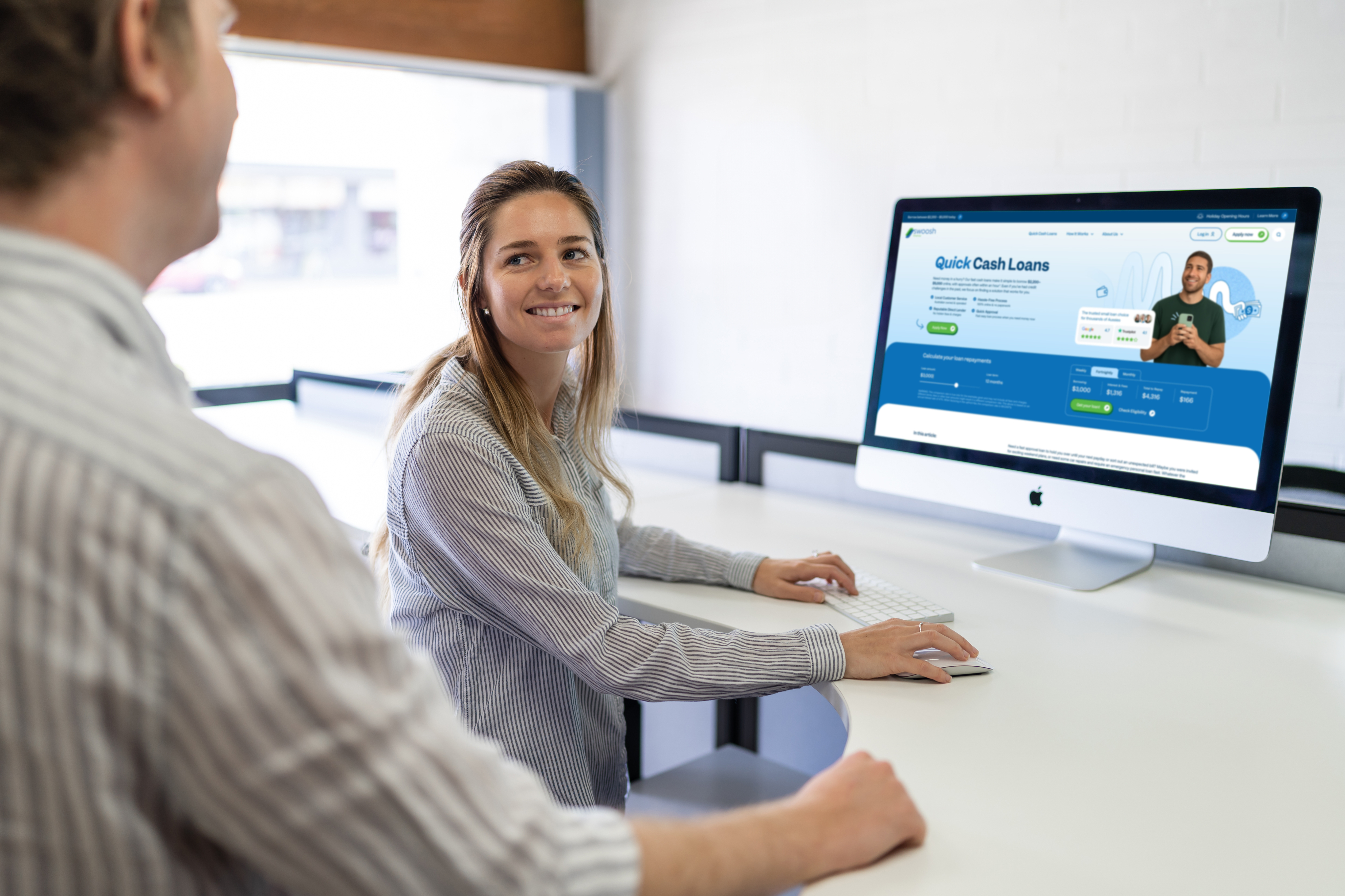 Finance website compliance and UX design process